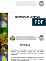 Aula 1 Hormnios Vegetais