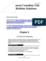 Management Canadian 11th Edition Robbins Solutions Manual Download