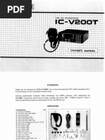 Download ICOM ic-v200t - Manual by Lorenzo Bassetti SN66524188 doc pdf