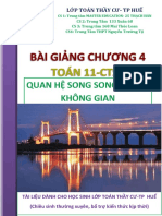 Duong Thang Va Mat Phang Quan He Song Song Trong Khong Gian Toan 11 CTST