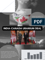 India-Canada Uranium Deal