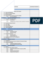 Roads Design Report Checklist