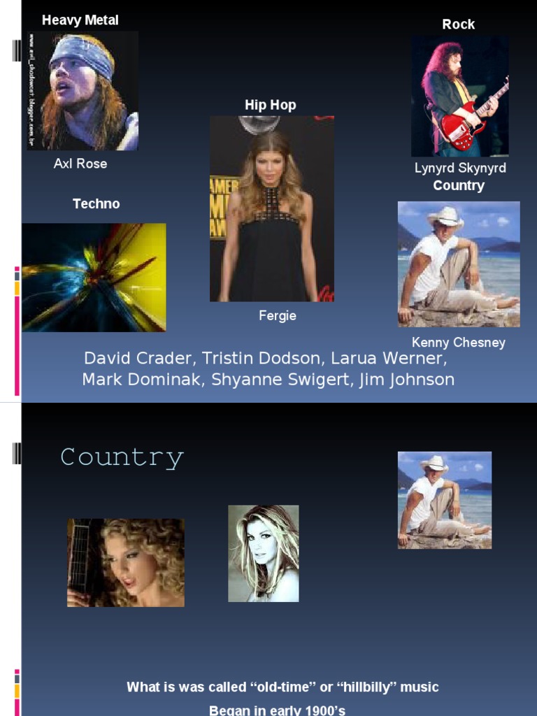 Final Presentation | PDF | Rock Music | Hip Hop Music