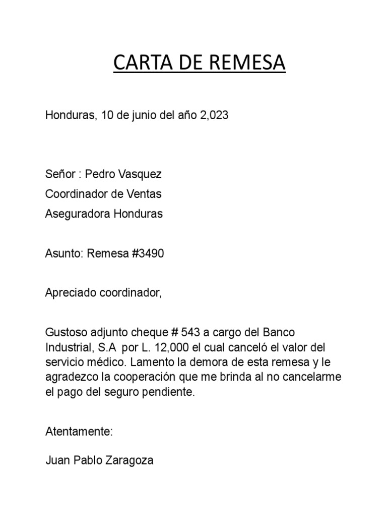Ejemplo De Carta Estilo Bloque Extremo Puntuacion Abierta Kimberly ...