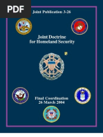 Joint Publication 3-26 Joint Doctrine For Homeland Security