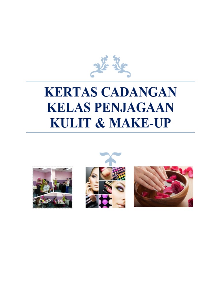 Proposal Makeup Dan Skin Care | PDF