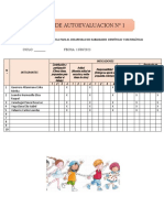 Ficha de Autoevaluacion Del Trabajo Grupal