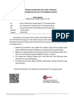 Nota Dinas Evaluasi Nilai Indeks Profesionalitas ASN