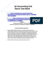 Managerial Accounting 2nd Edition Davis Test Bank Download