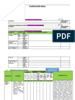 Esquema de Planificación Anual