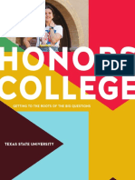 Honors College: Texas State University