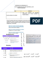 Material de Notación Científica - Continuación