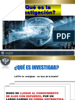 Tipo de Investigacion en El Programa