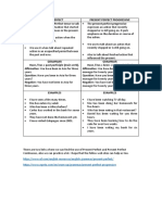 present perfect and present perfect continuous