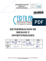 QA-PR-06 Determinacion de Riesgos y Oportunidades V01-21-02-22