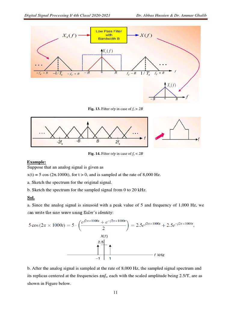 Digital Signal Processing Concepts Explained | PDF