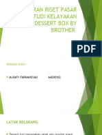 Laporan Riset Pasar Studi Kelayakan Bisnis Dessert Box