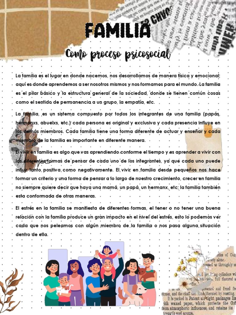 Importancia de la familia en el desarrollo emocional | PDF | Salud y ...