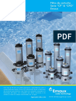 CF Series Cartridge Filter Brochure Spanish