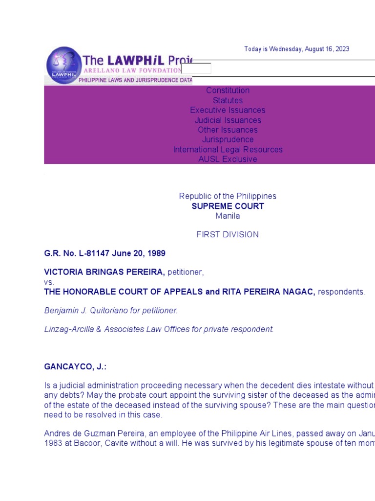pereira-vs-ca-pdf-probate-legal-documents