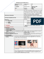 LESSON PLAN IN ENGLISH 10 Third Grading