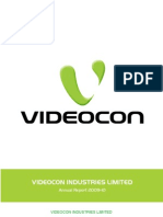Videocon Annual Report 2010