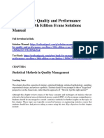 Managing For Quality and Performance Excellence 10th Edition Evans Solutions Manual Download