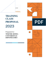 Training Proposal UNDIP