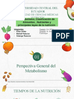 Grupo 3. Clasificación de Los Alimentos y Nutrientes