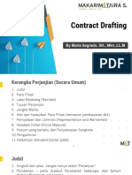 2023 - Contract Drafting