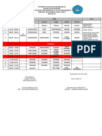 Jadwal Pelajaran Kelas 6