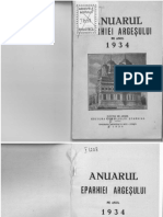 Anuarul Eparhiei Argesului Pe Anul 1934