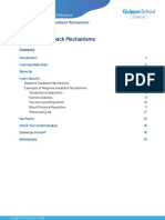 Negative Feedback Mechanisms: Lesson 15.2