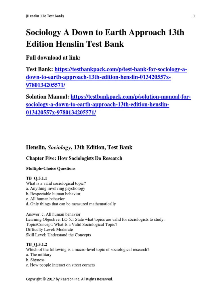 Sociology intelligence overview