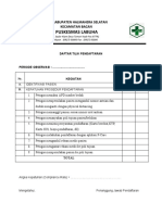 3.1.1.1g DAFTAR TILIK PENDAFTARAN DOK REAKREDITASI LABUHA