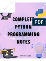 Python Notes-1