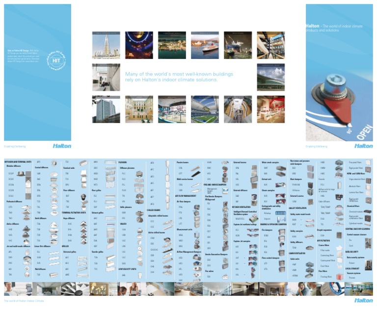 Halton Product Range Brochure - en - 2012 | PDF | Building Automation ...