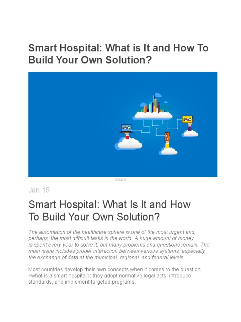 Smart Hospital Pdf