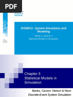 PPT3 - Statistical Models in Simulation