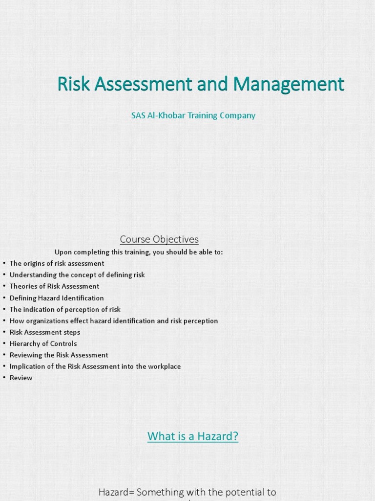 Risk Assessor | PDF