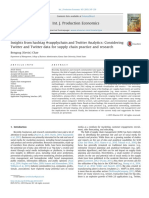 Supplychain Tweet Analysis