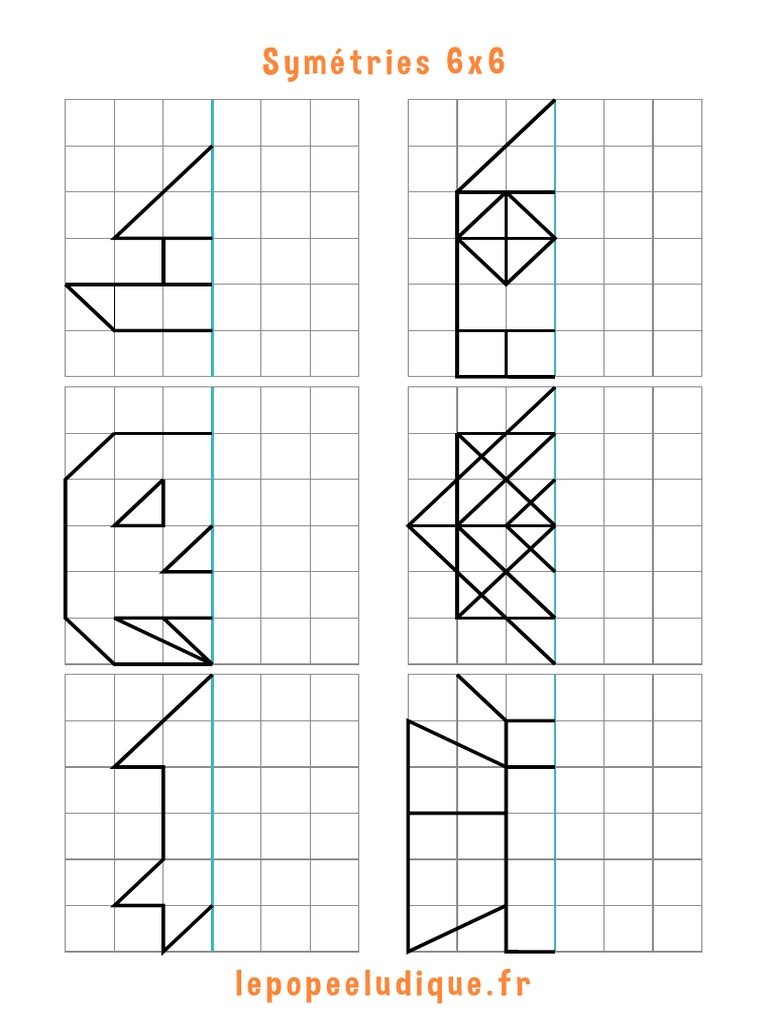 Grilles Symetrie 6x6 | PDF