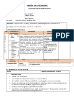 Sesion de Comunicacion 4 Grado 07de Agosto Del 2023