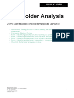 Stakeholder Analysis