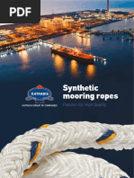 Timm Master 12 SBA Mooring Rope Guide | PDF | Rope | Chemical Substances