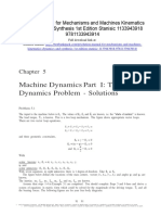 Mechanisms and Machines Kinematics Dynamics and Synthesis 1st Edition Stanisic Solutions Manual Download
