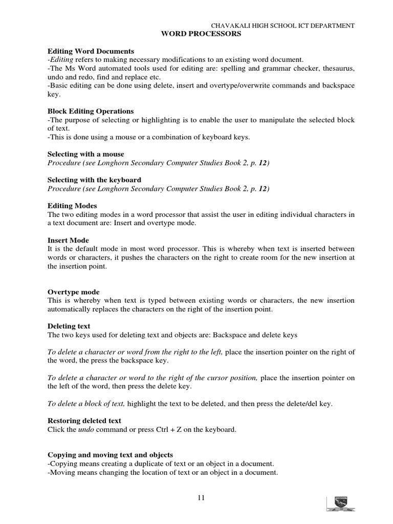 Word Processors and Spreadsheet | PDF | Spreadsheet | Microsoft Excel