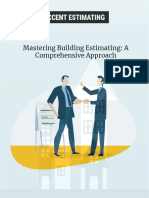 Accent Estimating Mastering Building Estimating A Comprehensive Approach 3 641a9502