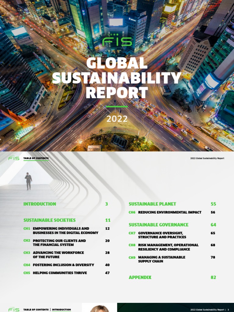 FIS 2022 Sustainability Insights | PDF | Business | Social Science