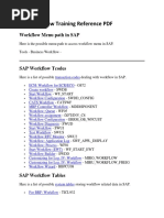 SAP Workflow Training Material PDF